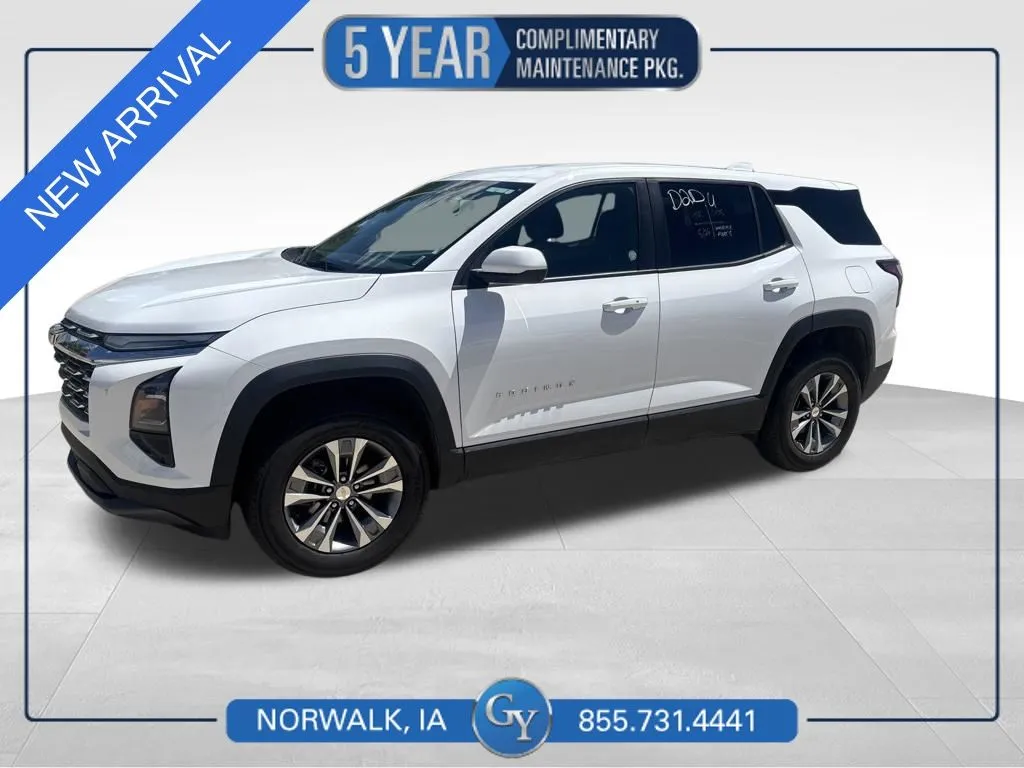 White 2026 Chevrolet Equinox LT for sale in Norwalk, IA