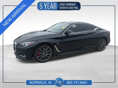 Black 2017 INFINITI Q60 Red Sport 400 for sale in Norwalk, IA