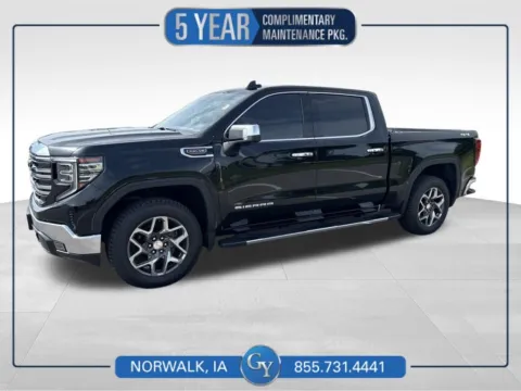 Black 2022 GMC Sierra 1500 SLT for sale in Norwalk, IA