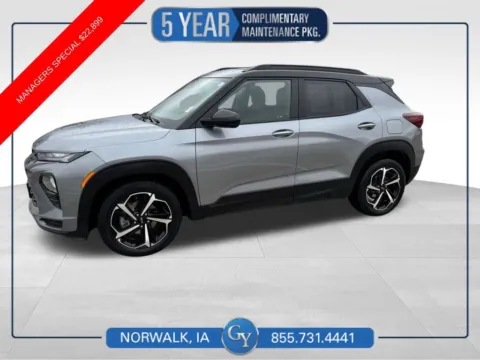 Gray 2023 Chevrolet TrailBlazer RS for sale in Norwalk, IA