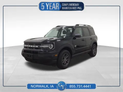 Black 2024 Ford Bronco Sport Big Bend for sale in Norwalk, IA