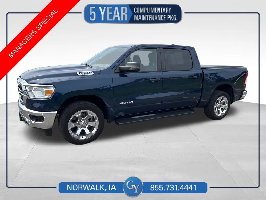 Blue 2023 Ram 1500 Big Horn/Lone Star for sale in Norwalk, IA