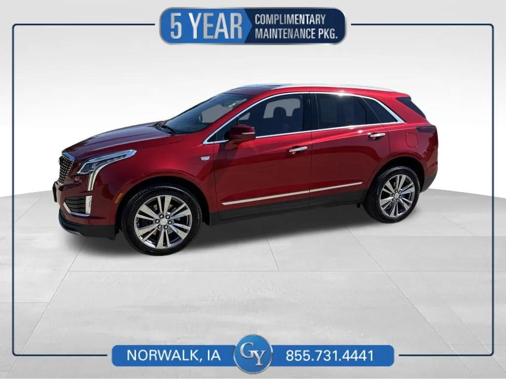 Red 2024 Cadillac XT5 Premium Luxury for sale in Norwalk, IA