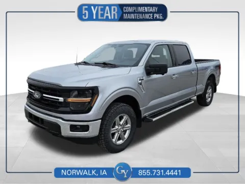 Silver 2024 Ford F-150 XLT for sale in Norwalk, IA