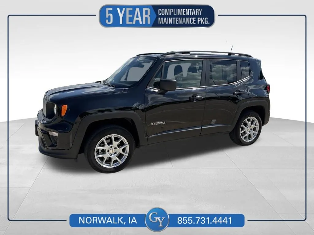 Black 2022 Jeep Renegade Latitude for sale in Norwalk, IA