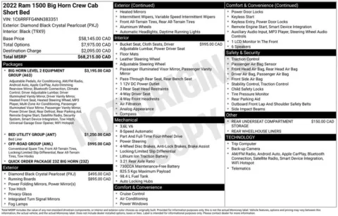 Photos of 2022 Ram 1500 Big Horn/Lone Star for sale in Norwalk, IA at Gregg Young Chevrolet of Norwalk