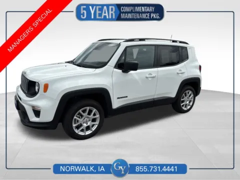 White 2022 Jeep Renegade Latitude for sale in Norwalk, IA