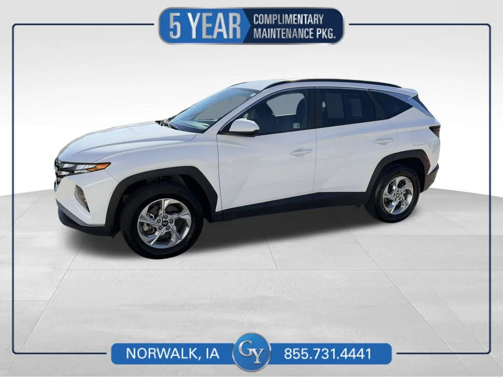 White 2024 Hyundai Tucson SEL for sale in Norwalk, IA
