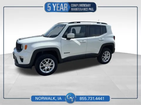 White 2019 Jeep Renegade Latitude for sale in Norwalk, IA