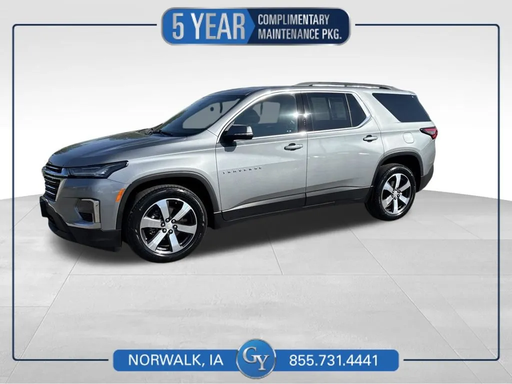 Gray 2023 Chevrolet Traverse LT Leather for sale in Norwalk, IA