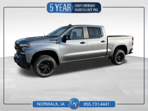 Gray 2021 Chevrolet Silverado 1500 LT Trail Boss for sale in Norwalk, IA