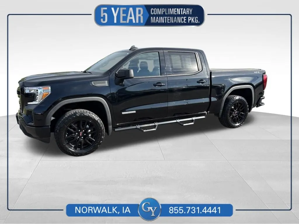 Black 2021 GMC Sierra 1500 Elevation for sale in Norwalk, IA