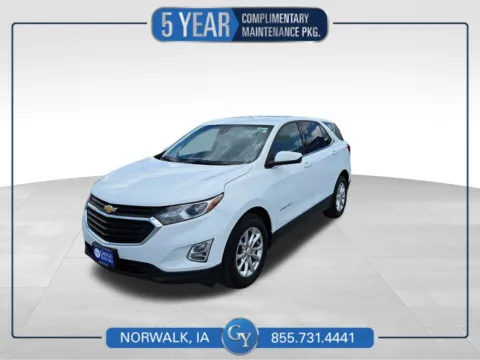 White 2020 Chevrolet Equinox LT for sale in Norwalk, IA