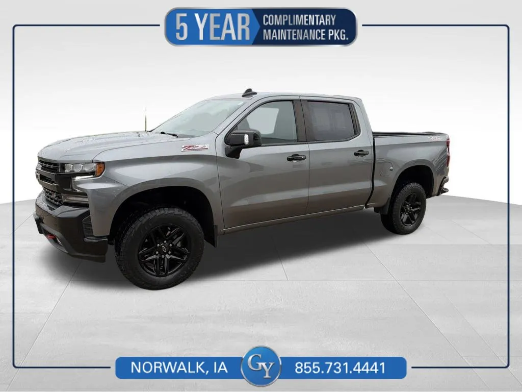 Gray 2022 Chevrolet Silverado 1500 LTD LT Trail Boss for sale in Norwalk, IA