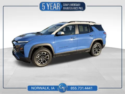 Blue 2025 Chevrolet Equinox ACTIV for sale in Norwalk, IA