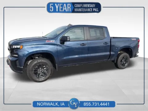 Blue 2020 Chevrolet Silverado 1500 LT Trail Boss for sale in Norwalk, IA