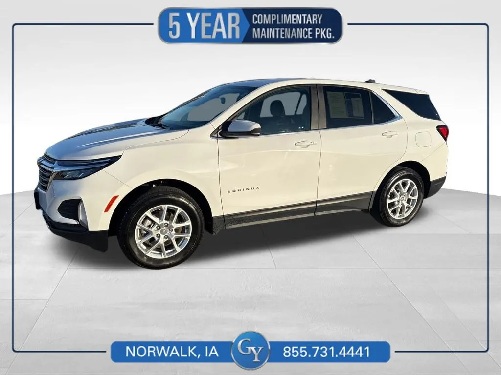 White 2024 Chevrolet Equinox LT for sale in Norwalk, IA