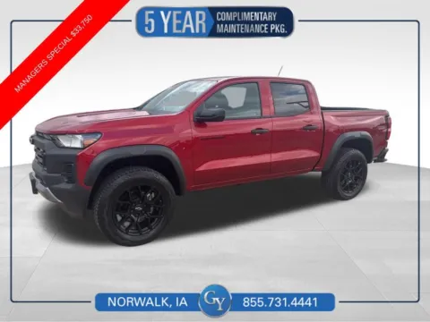 Red 2023 Chevrolet Colorado Trail Boss for sale in Norwalk, IA