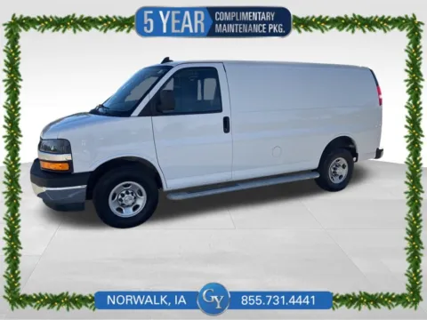 White 2023 Chevrolet Express 2500 Work Van for sale in Norwalk, IA