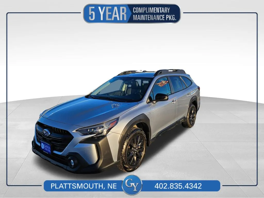 Silver 2023 Subaru Outback Onyx Edition XT for sale in Plattsmouth, NE