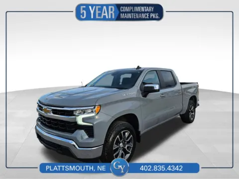 Gray 2024 Chevrolet Silverado 1500 LT for sale in Plattsmouth, NE