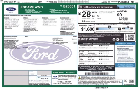 Photos of 2023 Ford Escape Active for sale in Plattsmouth, NE at Gregg Young Plattsmouth