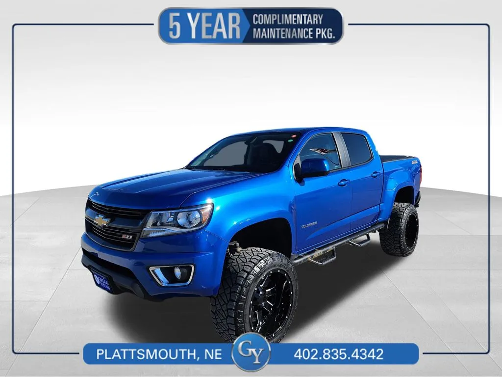Blue 2018 Chevrolet Colorado Z71 for sale in Plattsmouth, NE