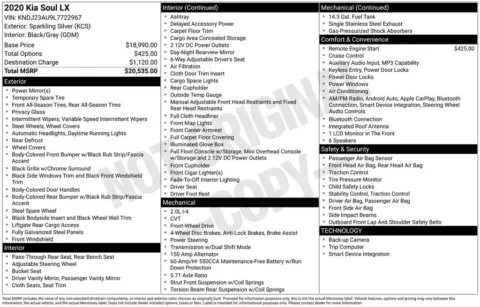 Photos of 2020 Kia Soul LX for sale in Plattsmouth, NE at Gregg Young Plattsmouth