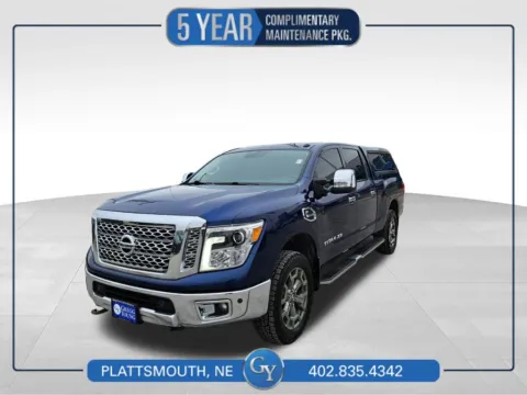 Blue 2017 Nissan Titan XD SL for sale in Plattsmouth, NE