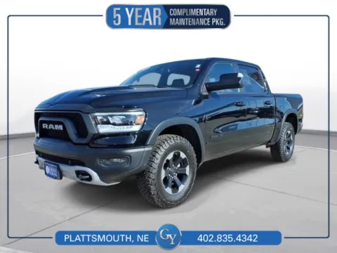 Black 2019 Ram 1500 Rebel for sale in Plattsmouth, NE