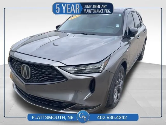 Gray 2022 Acura MDX A-Spec for sale in Plattsmouth, NE