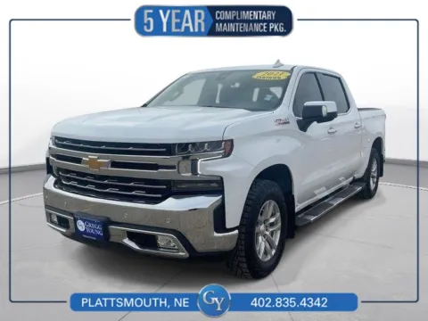 White 2021 Chevrolet Silverado 1500 LTZ for sale in Plattsmouth, NE
