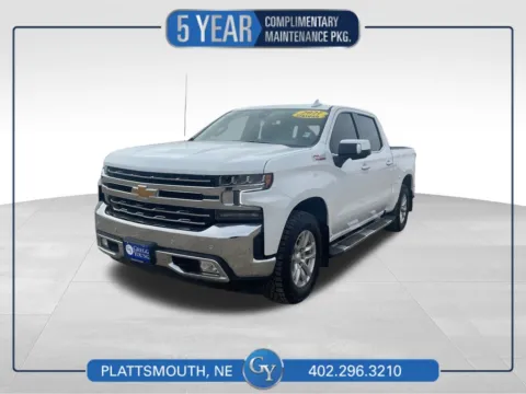 White 2021 Chevrolet Silverado 1500 LTZ for sale in Plattsmouth, NE