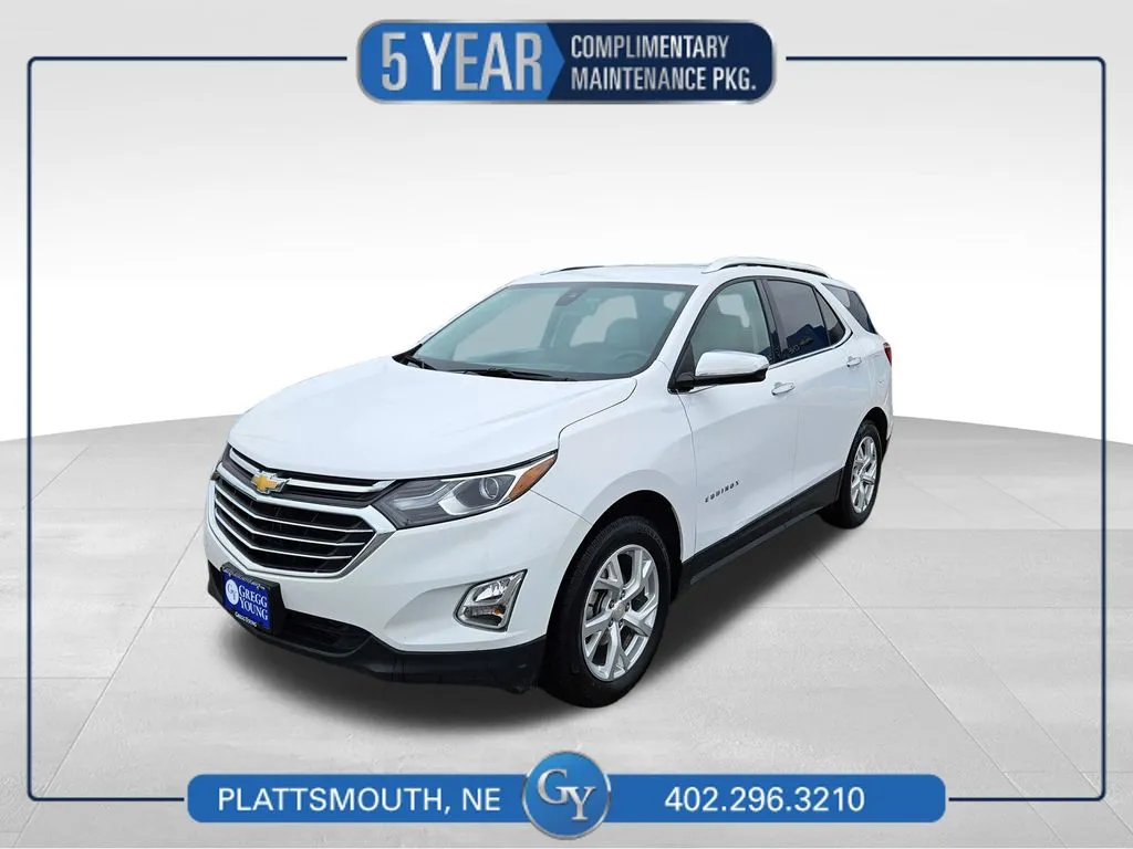 White 2018 Chevrolet Equinox Premier for sale in Plattsmouth, NE