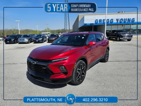 Red 2023 Chevrolet Blazer RS for sale in Plattsmouth, NE