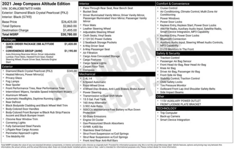Photos of 2021 Jeep Compass Altitude for sale in Plattsmouth, NE at Gregg Young Chevrolet Of Plattsmouth