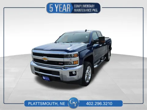 Blue 2016 Chevrolet Silverado 2500HD LT for sale in Plattsmouth, NE