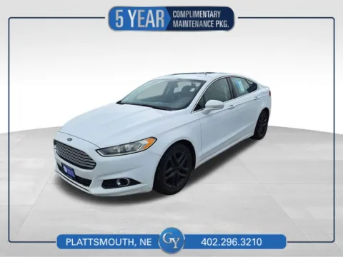 White 2014 Ford Fusion SE for sale in Plattsmouth, NE