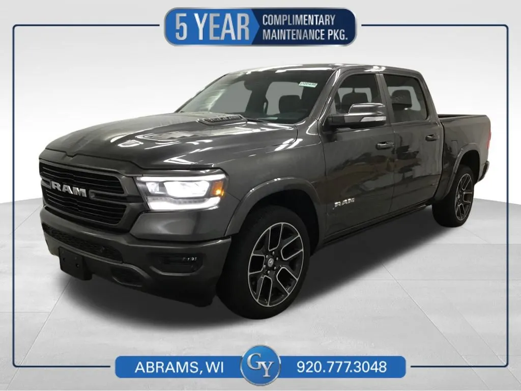 Gray 2019 Ram 1500 Laramie for sale in Abrams, WI