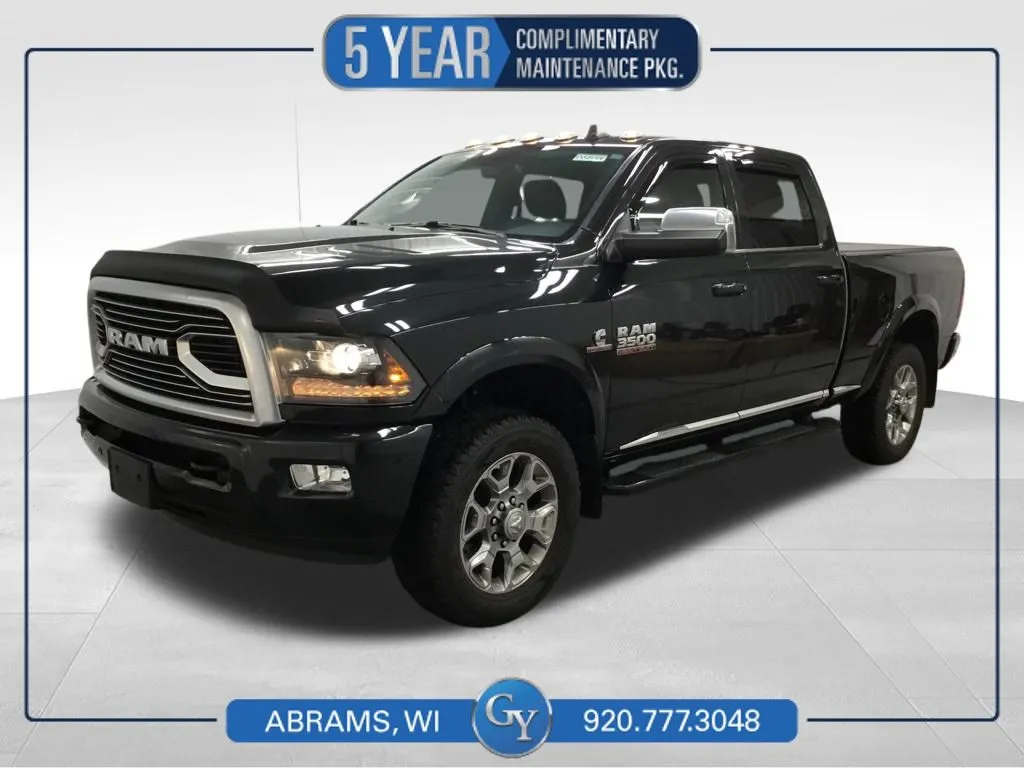 Black 2018 Ram 3500 Limited for sale in Abrams, WI