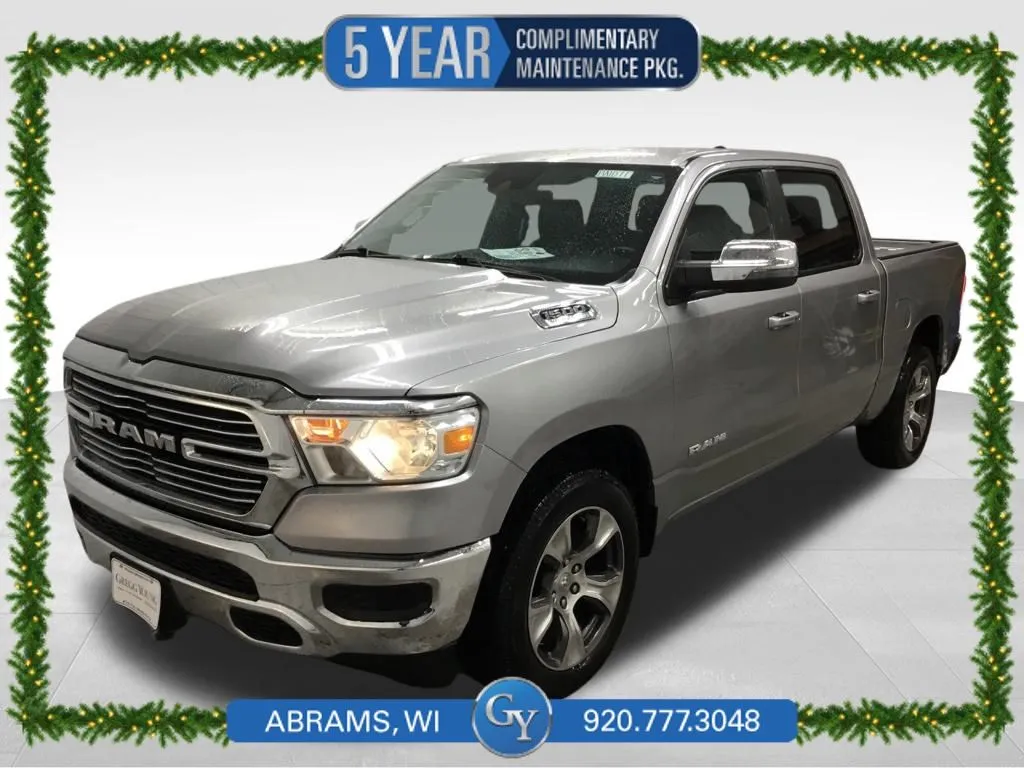 Silver 2023 Ram 1500 Laramie for sale in Abrams, WI