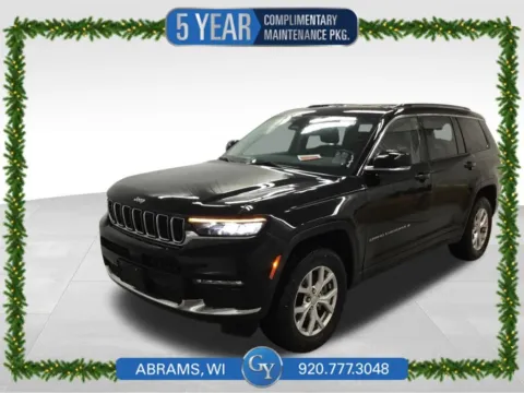 Black 2022 Jeep Grand Cherokee L Limited for sale in Abrams, WI