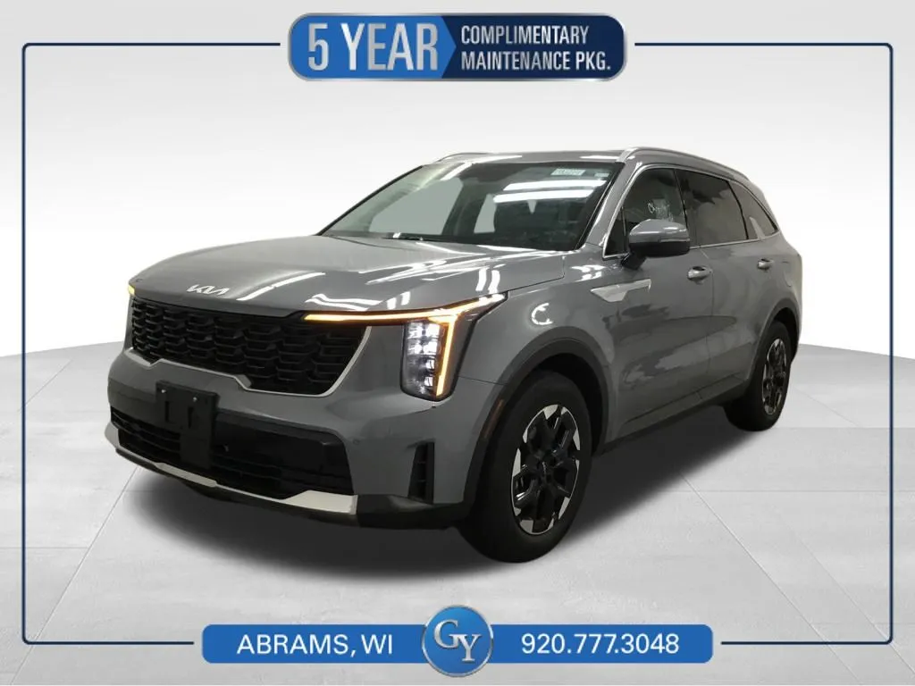 Silver 2024 Kia Sorento S for sale in Abrams, WI