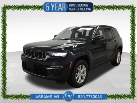 Blue 2023 Jeep Grand Cherokee Limited for sale in Abrams, WI