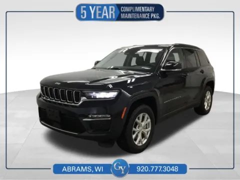 Blue 2023 Jeep Grand Cherokee Limited for sale in Abrams, WI