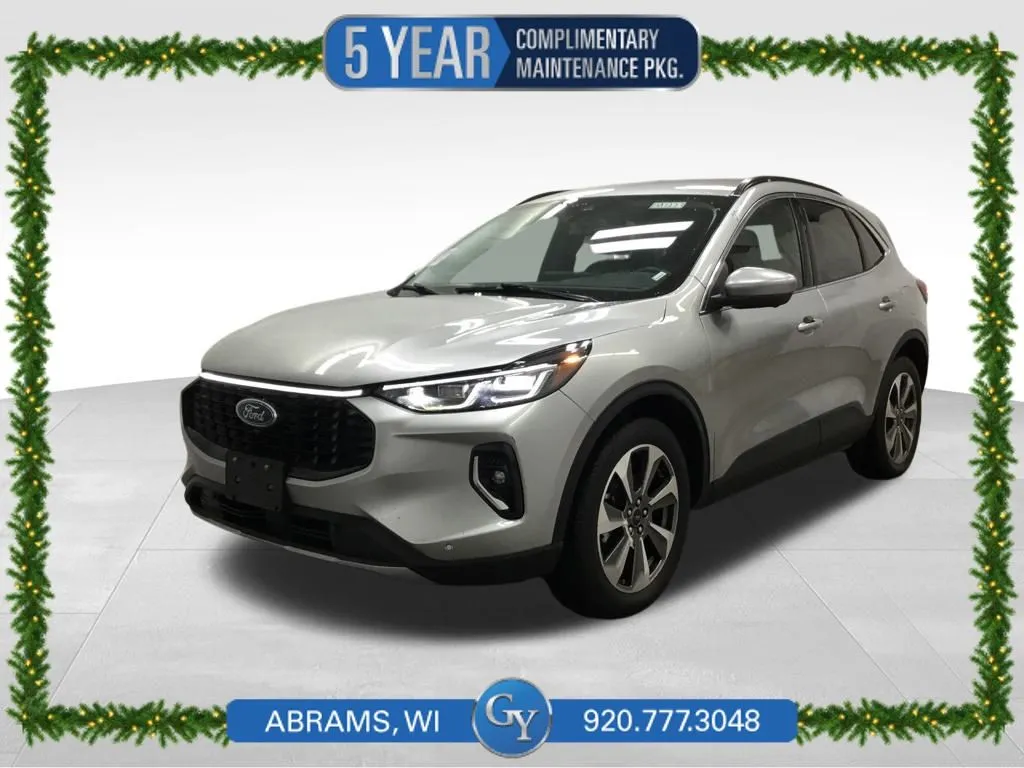 Silver 2023 Ford Escape Platinum for sale in Abrams, WI