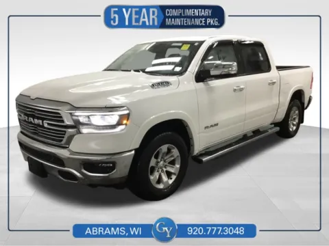 White 2021 Ram 1500 Laramie for sale in Abrams, WI