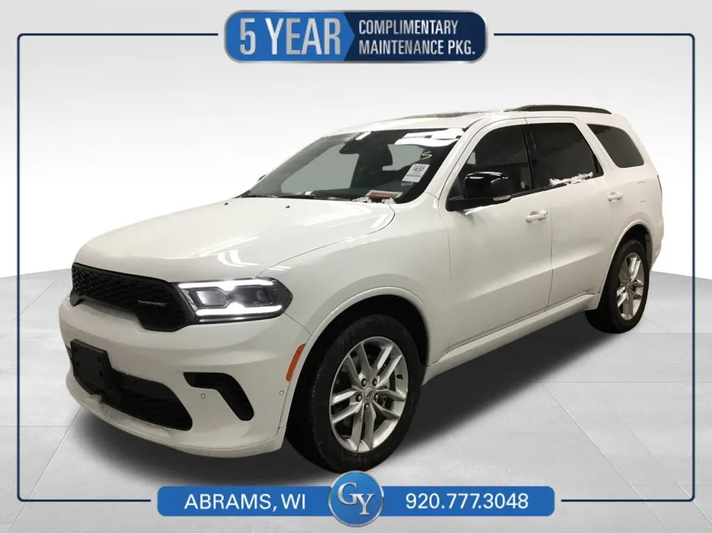 White 2025 Dodge Durango GT Plus for sale in Abrams, WI