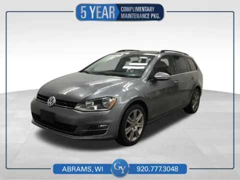 Gray 2015 Volkswagen Golf SportWagen SE for sale in Abrams, WI