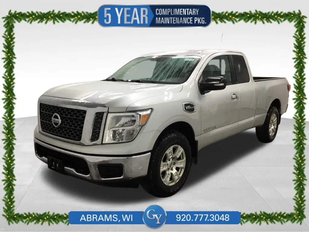 Silver 2017 Nissan Titan SV for sale in Abrams, WI